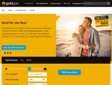 Tablet Screenshot of goldgas.de